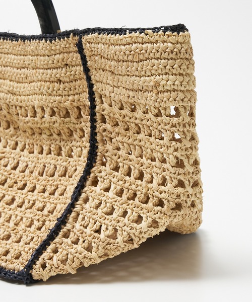 collex（コレックス） かごバッグ カゴバッグ 「別注」ラフィア透かし