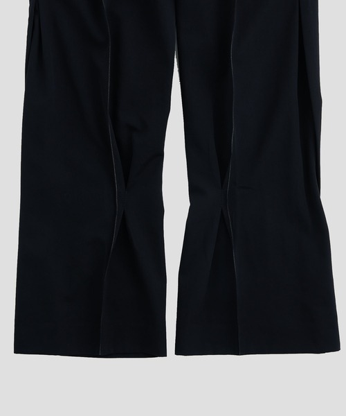 KHOKI（コッキ） スラックス 「KHOKI / コッキ」Pleat-detail pants