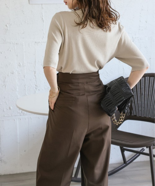 【美品】theory luxe サマーニット ベージュ 五分袖ニット 2025年最新】Theory luxe レディース ニット・セーターの人気