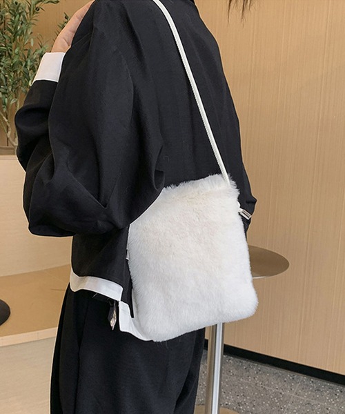IRADOWL（アイラドール） ショルダーバッグ バッグ ファースクエアミニ