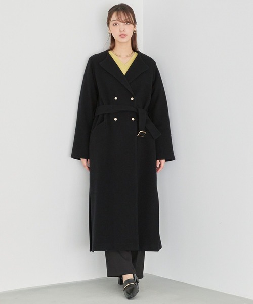 Andemiu（アンデミュウ） ノーカラーコート コート 「S.M展開