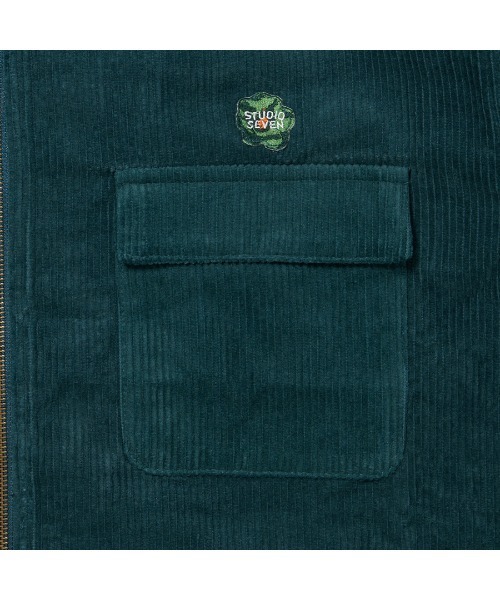 STUDIO SEVEN ブルゾン アウター Corduroy Zip-up Shirt 「STUDIOSEVEN
