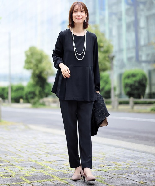 Viola e セットアップ 「3点セット」着回し自在快適セットアップ