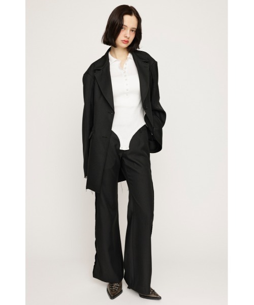 SLY（スライ） スラックス パンツ CUT OUT L/W FLARE PT