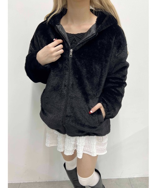 【完売品】kry ケリー 「本家」クマ耳 フェイクファー　パーカー 完売品】kry ケリー 「本家」クマ耳 フェイクファー パーカー 【公式通販】