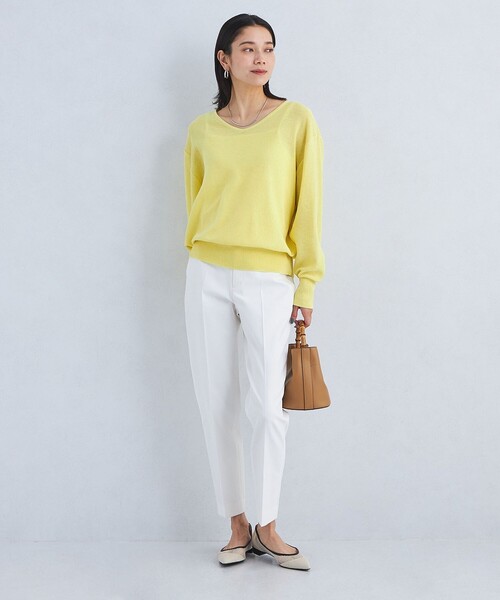 green label relaxing ニット セーター シャーリー 2WAY プル