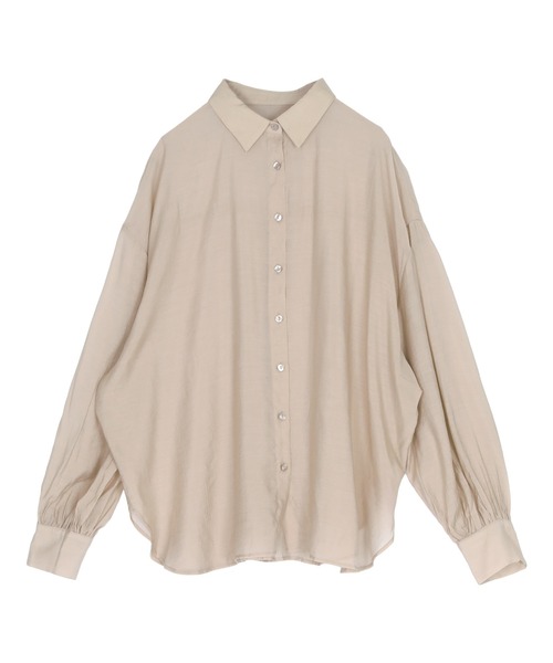 titivate ブラウス シャツ ベーシックシアーシャツ レディース