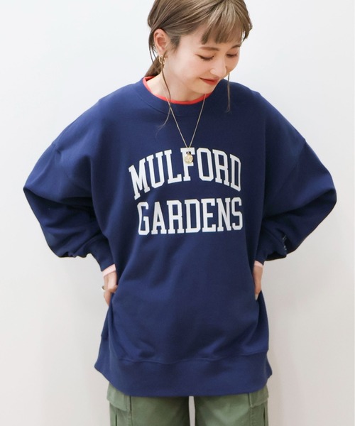 AMERICAN HOLIC トレーナー スウェット カレッジロゴ裏毛プル