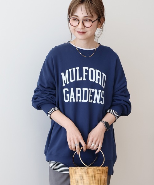 AMERICAN HOLIC トレーナー スウェット カレッジロゴ裏毛プル