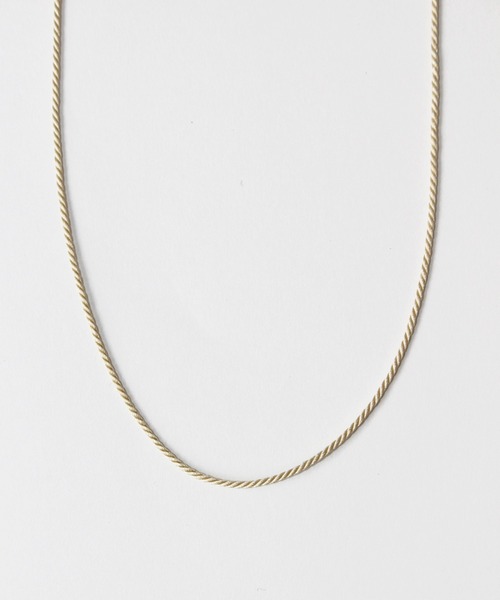 【限定セール！】 CITY SHED ネックレス 「シルク100％」カラーコードネックレス アクセサリー