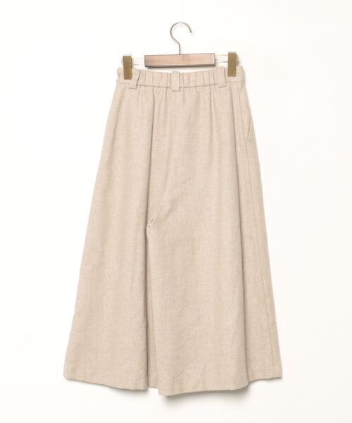 René ベージュ エコレザー　ワイドパンツ 36 green label relaxing（グリーンレーベルリラクシング） クロップド