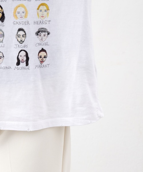 Whim Gazette tシャツ 「UNFORTUNATE PORTRAIT」Designer T