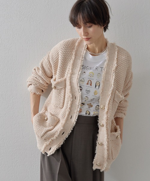unfortunate portrait/Tシャツ/XS/コットン/WHT/無地 Unfortunate Portrait Women's Designer Tee, White, X-Small at