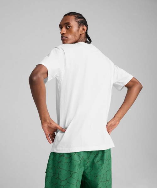 【PUMA】HOOPS X ニンジャタートルズ Tシャツ 関税送料込 PUMA tシャツ HOOPS x TMNT Relaxed Graphic Tee（プーマ