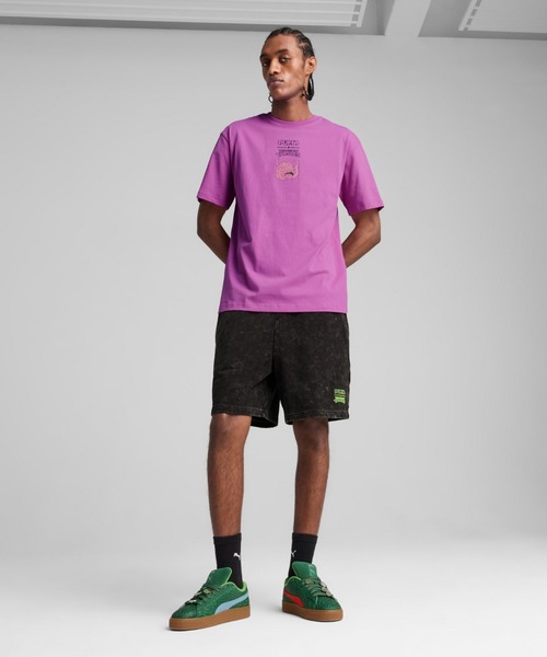 PUMA tシャツ HOOPS x TMNT Relaxed Graphic Tee（プーマ