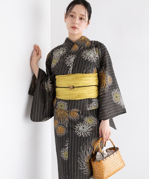 浴衣 こだわり浴衣5点セット レディース : ZOZOTOWN Yahoo!店 - 通販