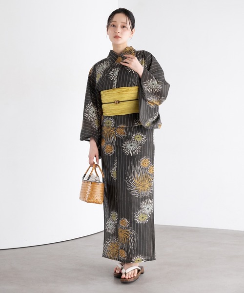 浴衣 こだわり浴衣5点セット レディース : ZOZOTOWN Yahoo!店 - 通販