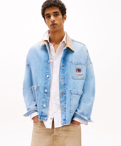 トミー ジーンズ（ JEANS）/チョアジャケット TOMMY JEANS（トミー・ジーンズ） ブルゾン アウター リラックスチョア