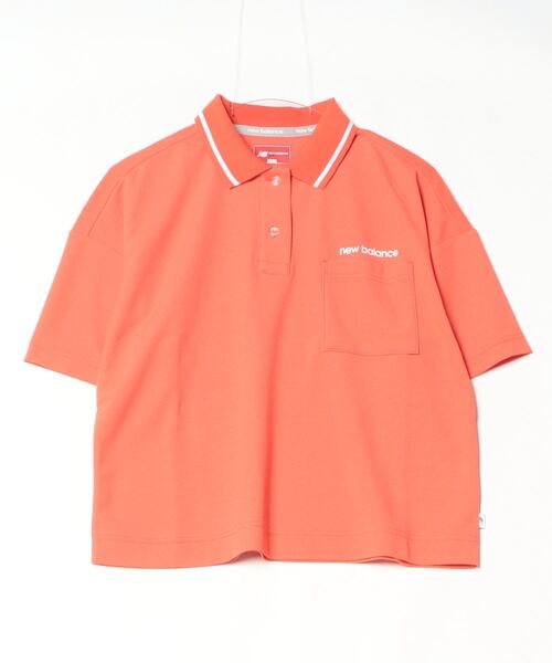 ポロシャツ ポロ ニューバランス New Balance H/SLEEVE BIG POLO SHIRT レディース New Balance ポロシャツ ポロ ニューバランス H/SLEEVE BIG POLO