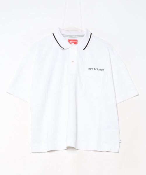 ポロシャツ ポロ ニューバランス New Balance H/SLEEVE BIG POLO SHIRT レディース