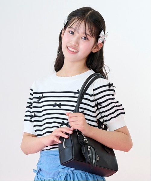 the barnnet ベロア ブラック リュック ハートチャーム付き 新品タグ付きthe barnnet ザバーネットベロアリュック The Barnnet ザ