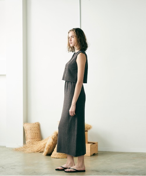 WALANCE（ワランス） ロング スカート paper knit skirt : ZOZOTOWN