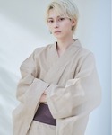 浴衣 メンズ浴衣3点セット(浴衣・帯・下駄) メンズの詳細画像2