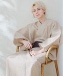 浴衣 メンズ浴衣3点セット(浴衣・帯・下駄) メンズの詳細画像5