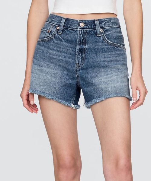   Jeans ミッドライズ デニム ショートパンツ 送関込 ユニクロ公式 | ミッドライズデニムショートパンツ