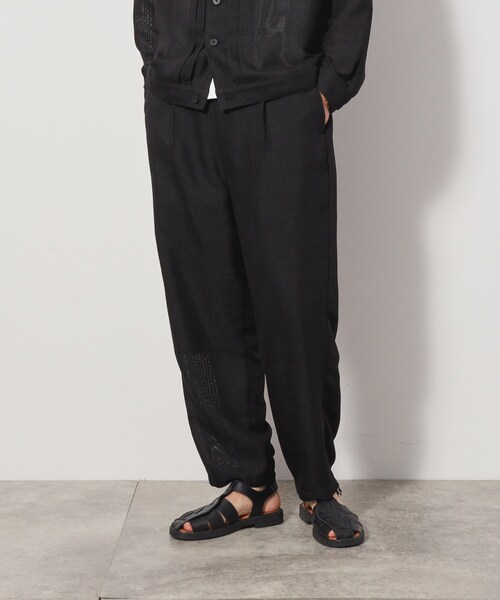 パンツ メッシュ M THE SHOP TK パンツ パナマメッシュパンツ セットアップ可