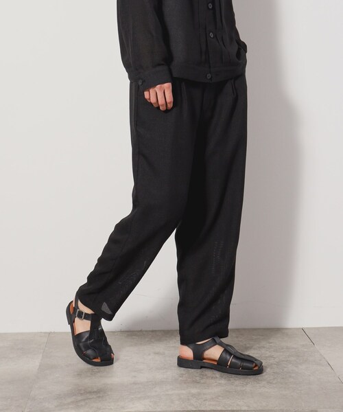 THE SHOP TK パンツ パナマメッシュパンツ セットアップ可