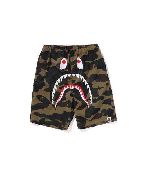 A BATHING APE（アベイシングエイプ） パンツ 1ST CAMO SHARK BEACH