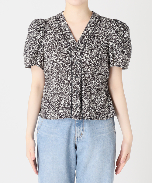【完売品 新品】IENAブラウス シャツ MONOボタニーVネックブラウス IENA ブラウス シャツ MONOボタニーVネックブラウス レディース