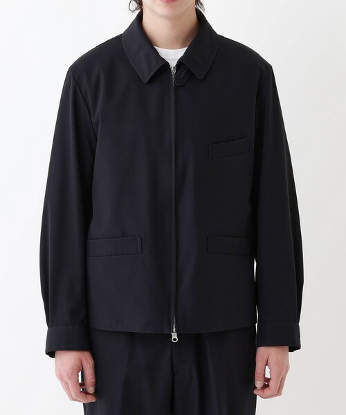 ジャケット・アウター 00s TAKEO KIKUCHI blouson hoodie jacket TAKEO KIKUCHI｜【THE FLAGSHIP】ウールダブルフェイス ブルゾン