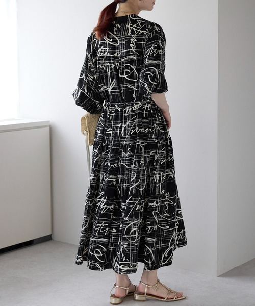 Lien Select ワンピース 総柄ロングシャツワンピース : ZOZOTOWN Yahoo Lien Select ワンピース 総柄ロングシャツワンピース : ZOZOTOWN Yahoo