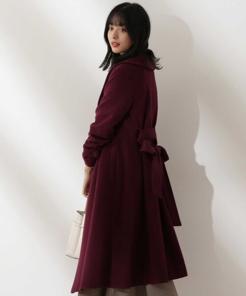 PROPORTION BODY DRESSING」 コート SMALL パープル レディース Amazon 