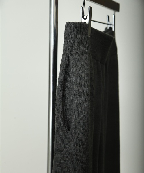 「Nilway」 イージーパンツ LARGE ダークブラウン メンズ_画像3