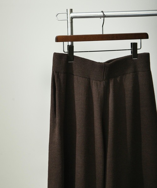「Nilway」 イージーパンツ LARGE ダークブラウン メンズ_画像8