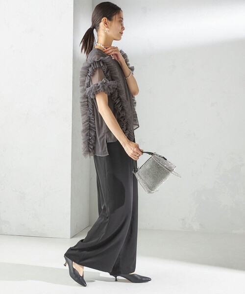 kaene（カエン） オールインワン 「SHIPS別注」kaene:チュール フリル