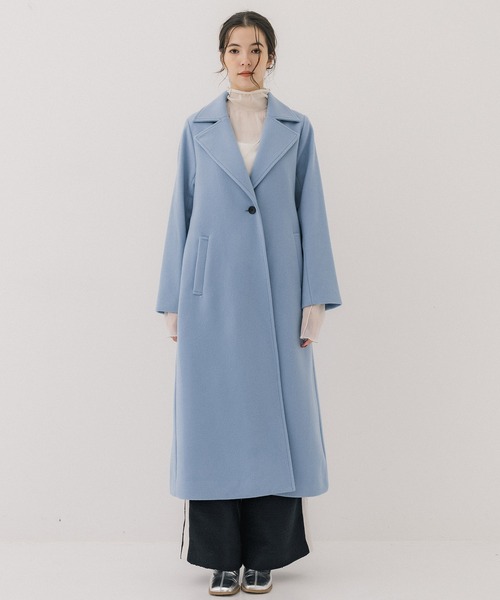 「PUBLIC TOKYO」 チェスターコート 2 アイボリー レディースの画像4