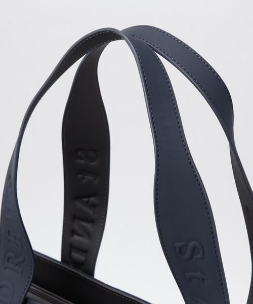 St ANDREWS トートバッグ 「St ANDREWS」合皮エンボストートバッグ