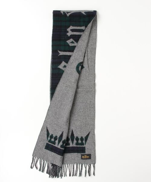 「Glen Prince」 マフラー - グレー レディース_画像2