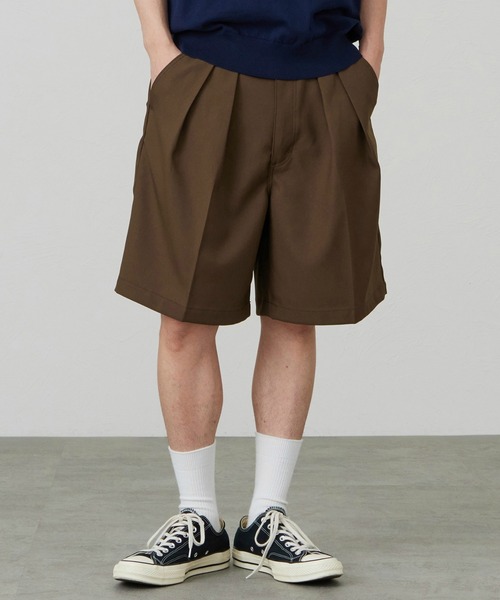 ★限定出品★ TENDERLOIN スラックス ショーツ ショート パンツ 茶色 Lee（リー） ワイドパンツ パンツ Wrangler/ラングラー WRANCHER