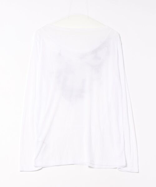 tシャツ 「XU」see-through loose long sleeve tee レディース XU tシャツ 「XU」see-through loose long sleeve tee