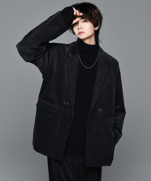 ADERERROR ブラック テーラードジャケット ADRER（アドラー） テーラードジャケット MEDIUM ブラック メンズ