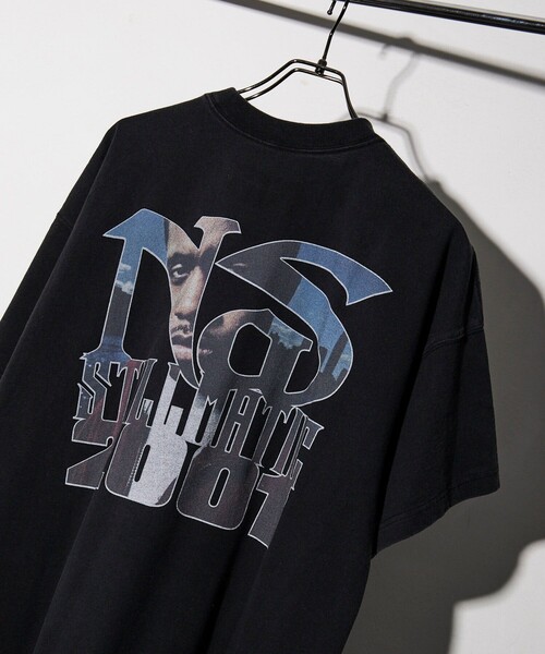 Nas ナズ FREAK'S STORE tシャツ 「EXCLUSIVE」 Nas front print S/S Tee