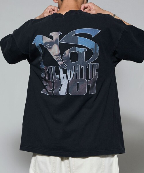 【US規格】希少 NAS illmatic ブリーチ Tシャツ ブラック 黒 S US規格】希少 NAS illmatic ブリーチ Tシャツ ブラック 黒 S