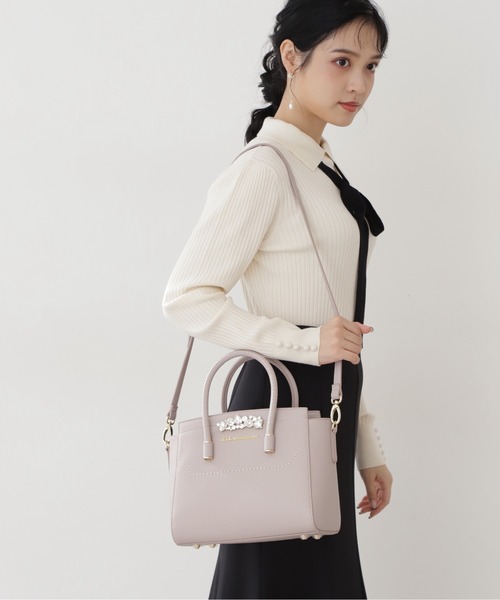 JILL by STUART 「JILL STUART」 2WAYバッグ FREE パープル系