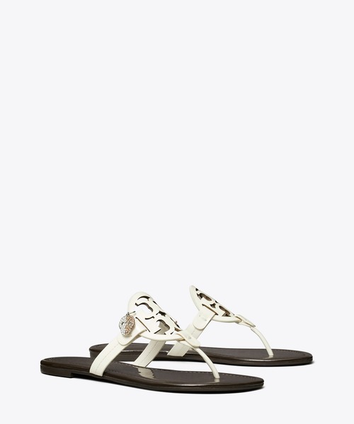 TORY BURCH x BonBon 国内買付 ミラー パテント サンダル TORY BURCH サンダル Tory Burch x BonBon ミラー パテント