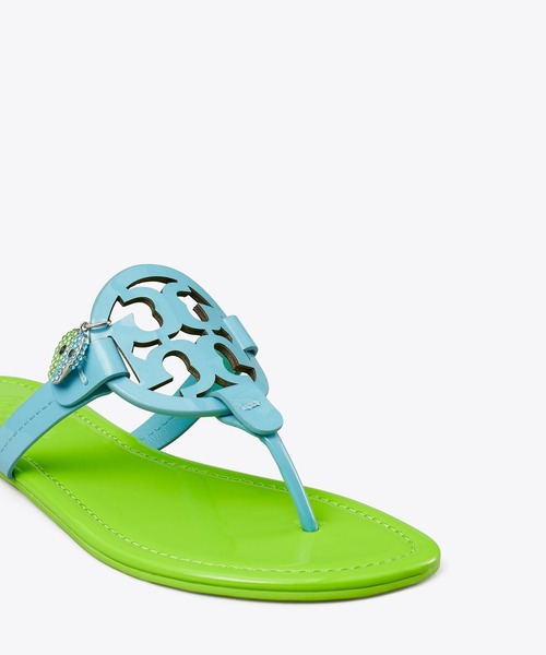 TORY BURCH サンダル Tory Burch x BonBon ミラー パテント